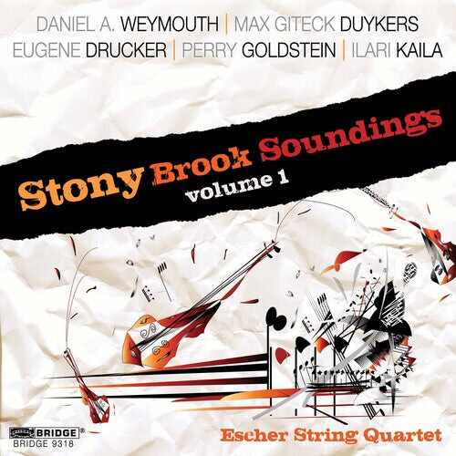 CD диск Weymouth / Duykers / Kaila / Escher String Quartet: Stony Brook Sounding 1
CD диск Weymouth / Duykers / Kaila / Escher String Quartet: Stony Brook Sounding 1