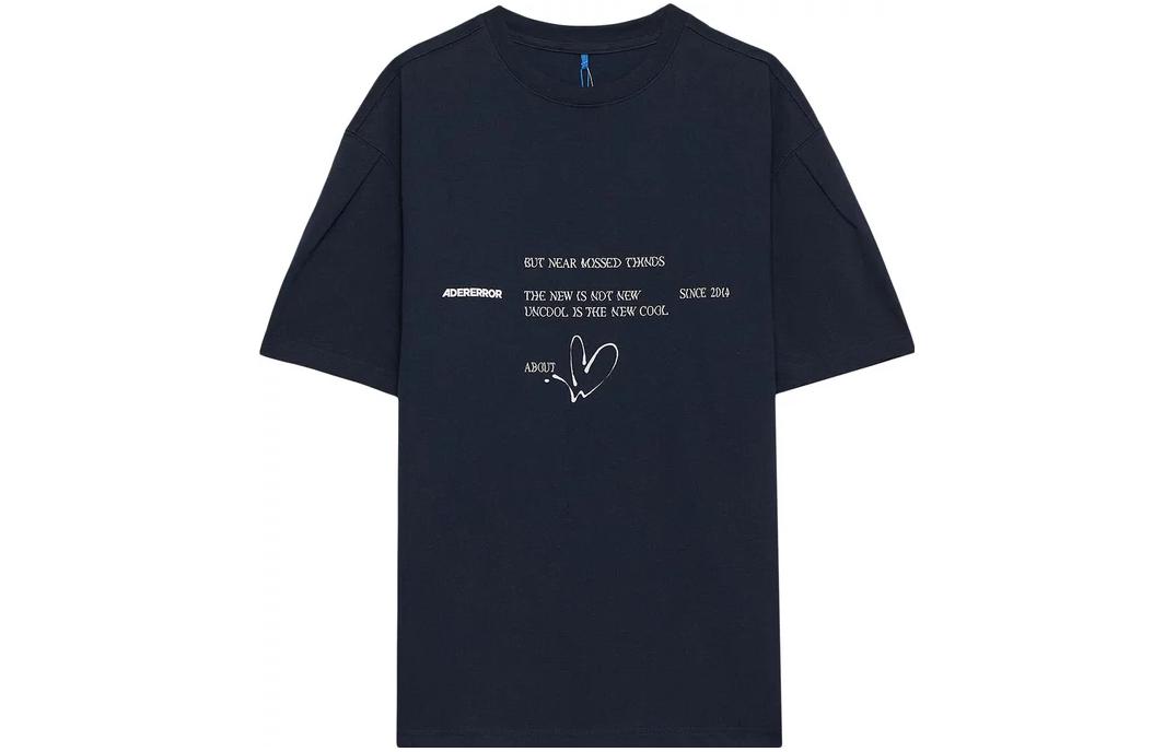 Футболка ADER ERROR с принтом Twinkle Logo, морской синий 
Футболка ADER ERROR с принтом Twinkle Logo, морской синий