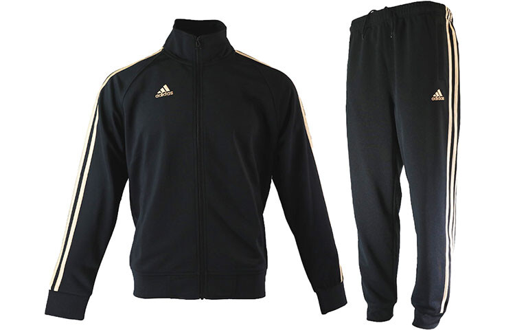 Adidas Мужская повседневная спортивная одежда, Черное золото
Adidas Мужская повседневная спортивная одежда, Черное золото