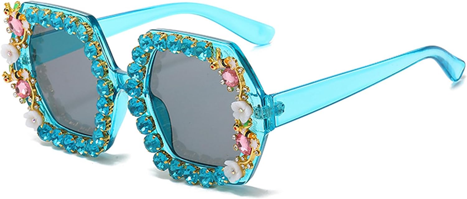bullabulling Большие солнцезащитные очки с бриллиантами для женщин, солнцезащитные очки с многоугольными стразами, винтажные солнцезащитные очки для мужчин, блестящие солнцезащитные очки для вечеринок, очки L05, Blue
bullabulling Большие солнцезащитные очки с бриллиантами для женщин, солнцезащитные очки с многоугольными стразами, винтажные солнцезащитные очки для мужчин, блестящие солнцезащитные очки для вечеринок, очки L05, Blue