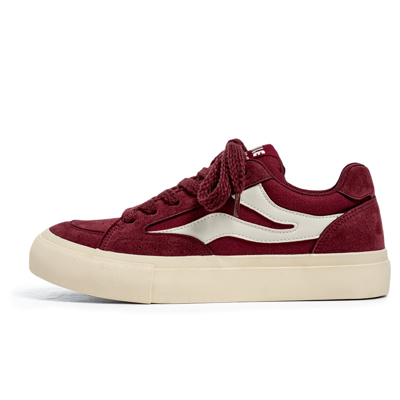 Износостойкие мужские скейтерские кеды Low Top ADERSTAR, Burgundy
Износостойкие мужские скейтерские кеды Low Top ADERSTAR, Burgundy