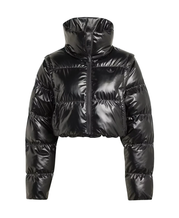 Короткая пуховая куртка с застежкой-молнией по всей длине. Adidas, черный
Короткая пуховая куртка с застежкой-молнией по всей длине. Adidas, черный