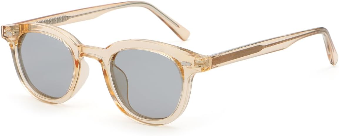 Солнцезащитные очки с ацетатными дужками, ретро-поляризованные, для женщин и мужчин, защита от УФ-излучения UV400, маленькие квадратные, унисекс weiyuchen, Brown With Grey
Солнцезащитные очки с ацетатными дужками, ретро-поляризованные, для женщин и мужчин, защита от УФ-излучения UV400, маленькие квадратные, унисекс weiyuchen, Brown With Grey