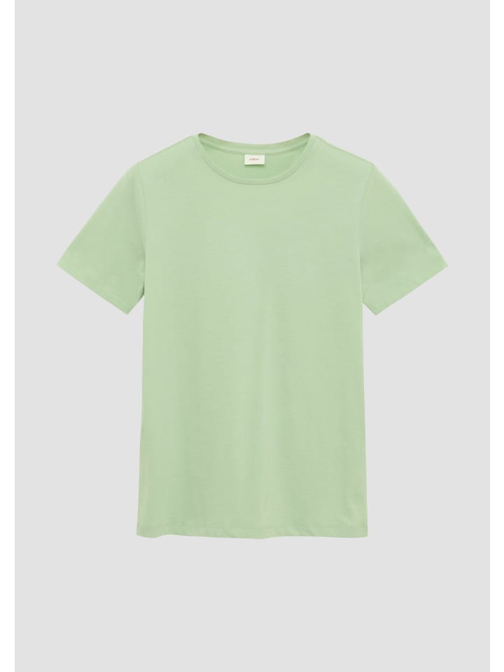 Футболка s.Oliver, зеленый
Футболка s.Oliver, зеленый