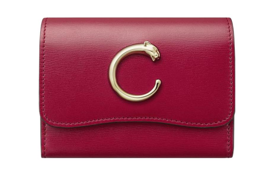 Cartier Мини-кошелек Panthère из телячьей кожи, женский, красный
Cartier Мини-кошелек Panthère из телячьей кожи, женский, красный