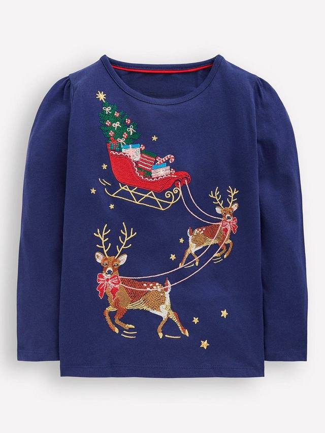 Детская хлопковая футболка с длинными рукавами Mini Boden, Blue
Детская хлопковая футболка с длинными рукавами Mini Boden, Blue