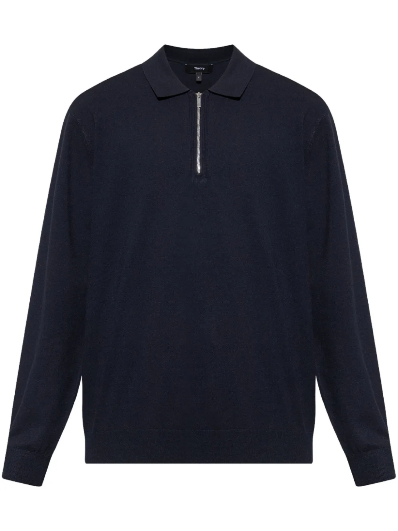 Джемпер-поло Theory с застежкой-молнией на четверть длины, синий
Джемпер-поло Theory с застежкой-молнией на четверть длины, синий