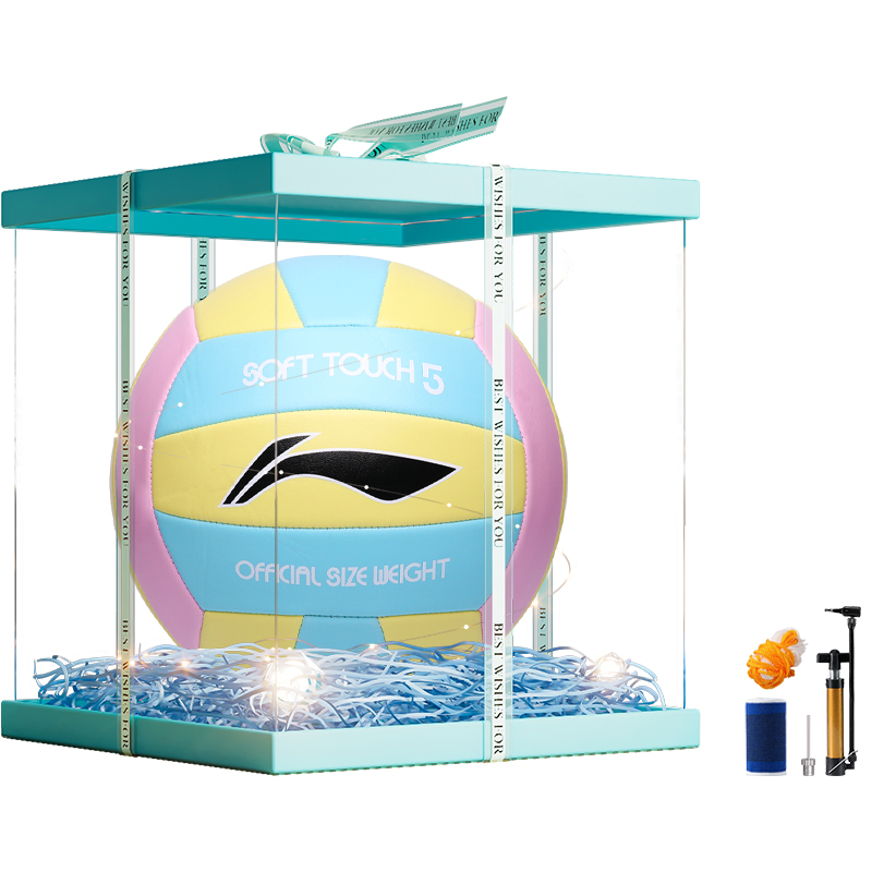 LINING ПВХ волейбольный мяч размер 5 унисекс Blue Yellow Pink
LINING ПВХ волейбольный мяч размер 5 унисекс Blue Yellow Pink