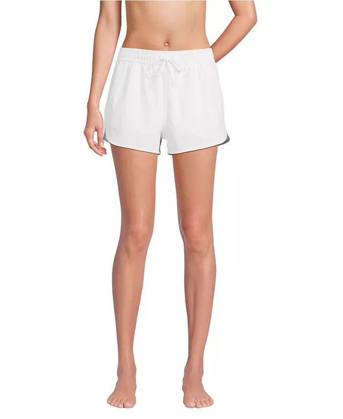 Женские 3-дюймовые складывающиеся шорты для плавания Lands' End, белый
Женские 3-дюймовые складывающиеся шорты для плавания Lands' End, белый