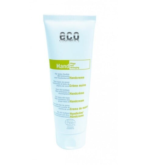 Крем для рук с эхинацеей и маслом виноградных косточек, 125 мл Eco Cosmetics
Крем для рук с эхинацеей и маслом виноградных косточек, 125 мл Eco Cosmetics