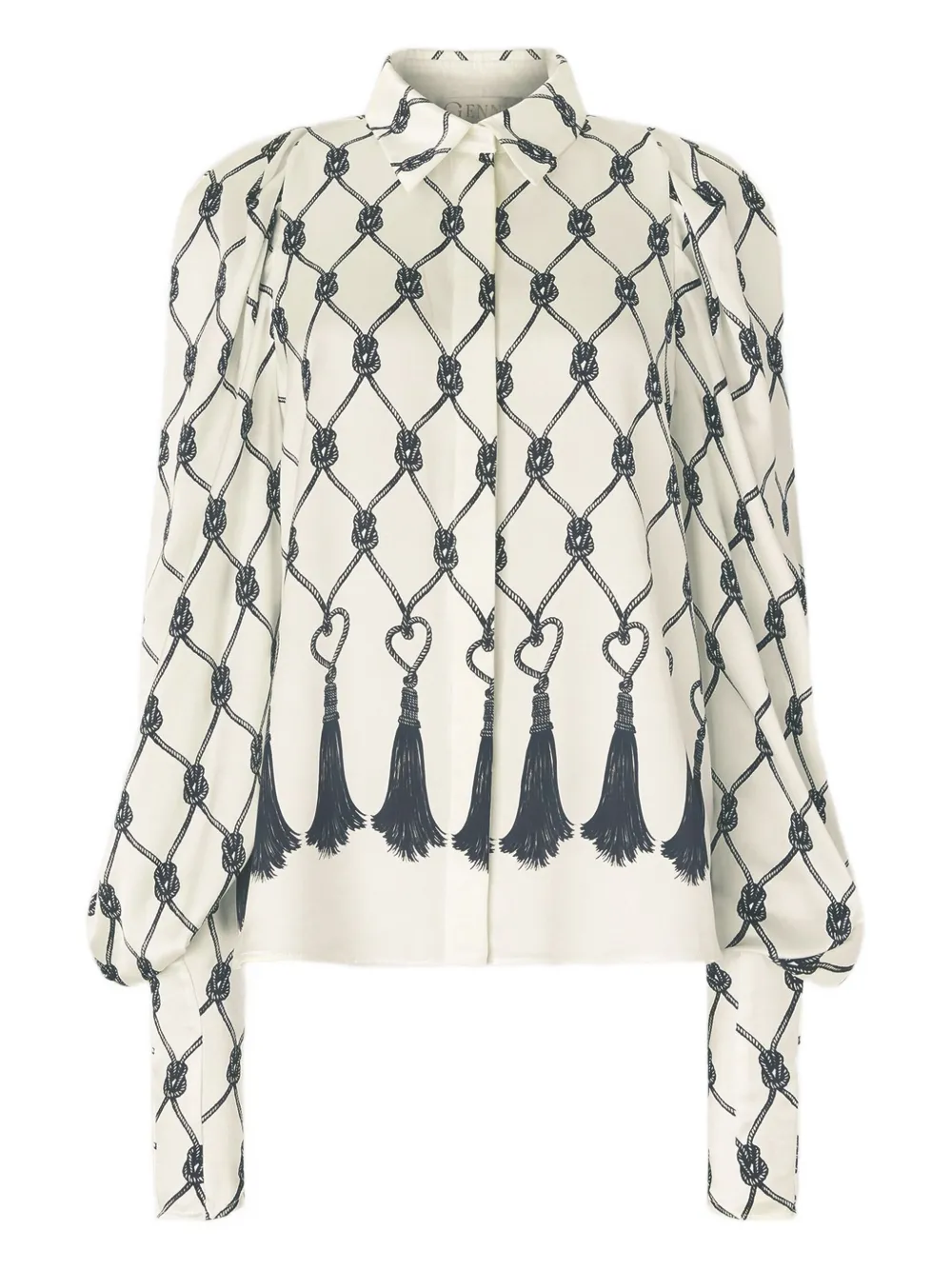 Блузка с принтом Genny, белый
Блузка с принтом Genny, белый