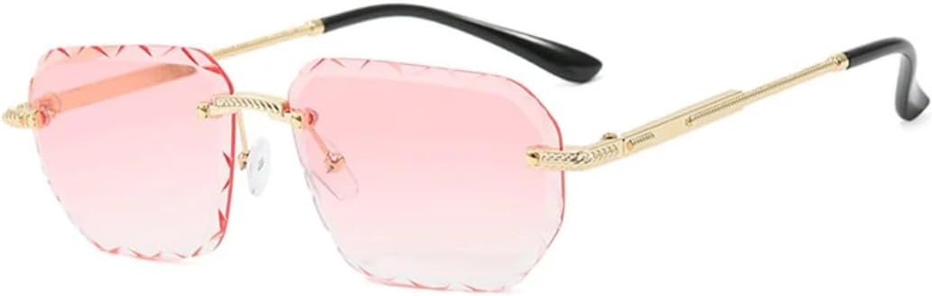 Солнцезащитные очки с защитой UV400 | Без оправы, линзы Ocean, металлические петли | Для женщин и мужчин, для занятий спортом на открытом воздухе и вождения DSVIGF, Gold-pink
Солнцезащитные очки с защитой UV400 | Без оправы, линзы Ocean, металлические петли | Для женщин и мужчин, для занятий спортом на открытом воздухе и вождения DSVIGF, Gold-pink