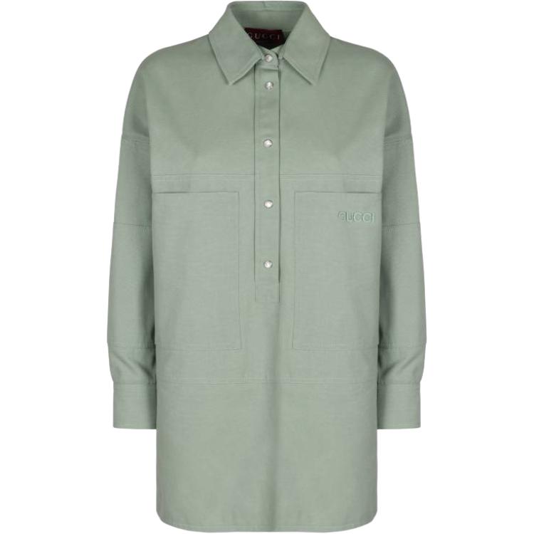 Вышитая рубашка GUCCI, Cyan
Вышитая рубашка GUCCI, Cyan