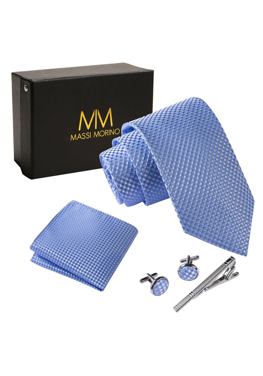 Галстук Massi Morino, светло-синий
Галстук Massi Morino, светло-синий