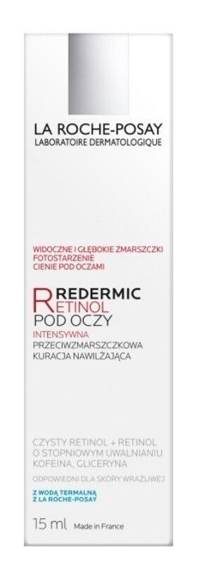 La Roche-Posay Redermic Retinol крем для глаз, 15 ml
La Roche-Posay Redermic Retinol крем для глаз, 15 ml