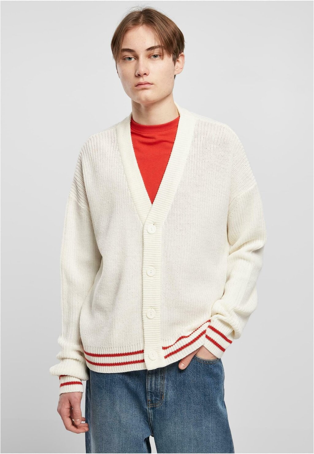 Кардиган Urban Classics, белый песочный
Кардиган Urban Classics, белый песочный
