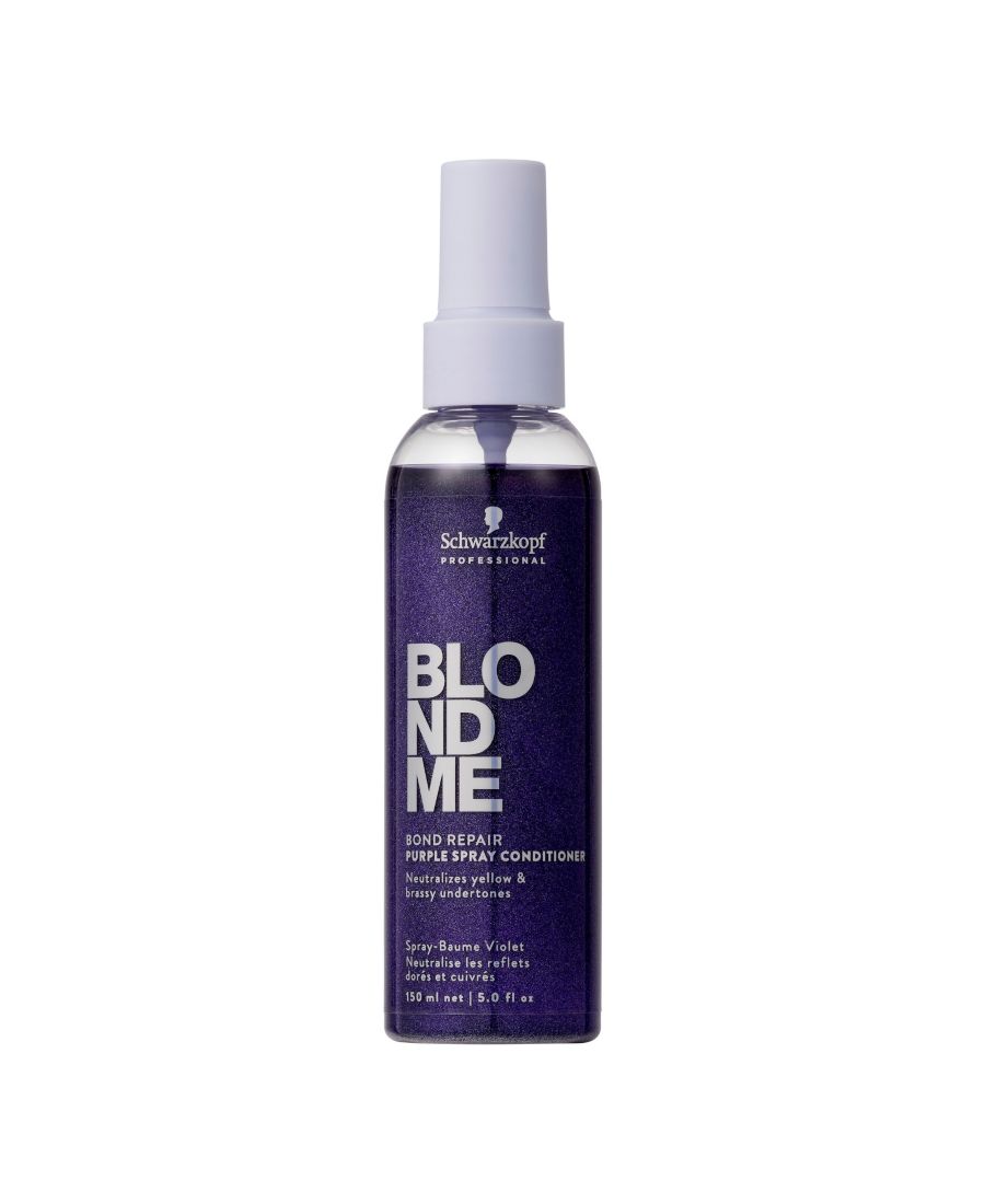Спрей-кондиционер BlondMe Bond Repair Purple, 140 мл Schwarzkopf, No Color
Спрей-кондиционер BlondMe Bond Repair Purple, 140 мл Schwarzkopf, No Color