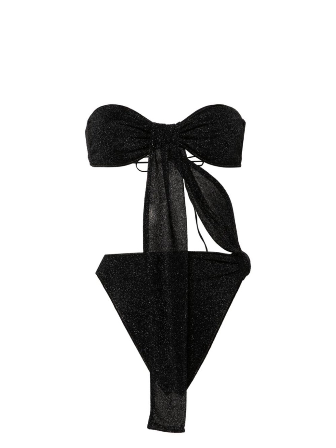 Oséree купальник с вырезами и люрексом, черный
Oséree купальник с вырезами и люрексом, черный