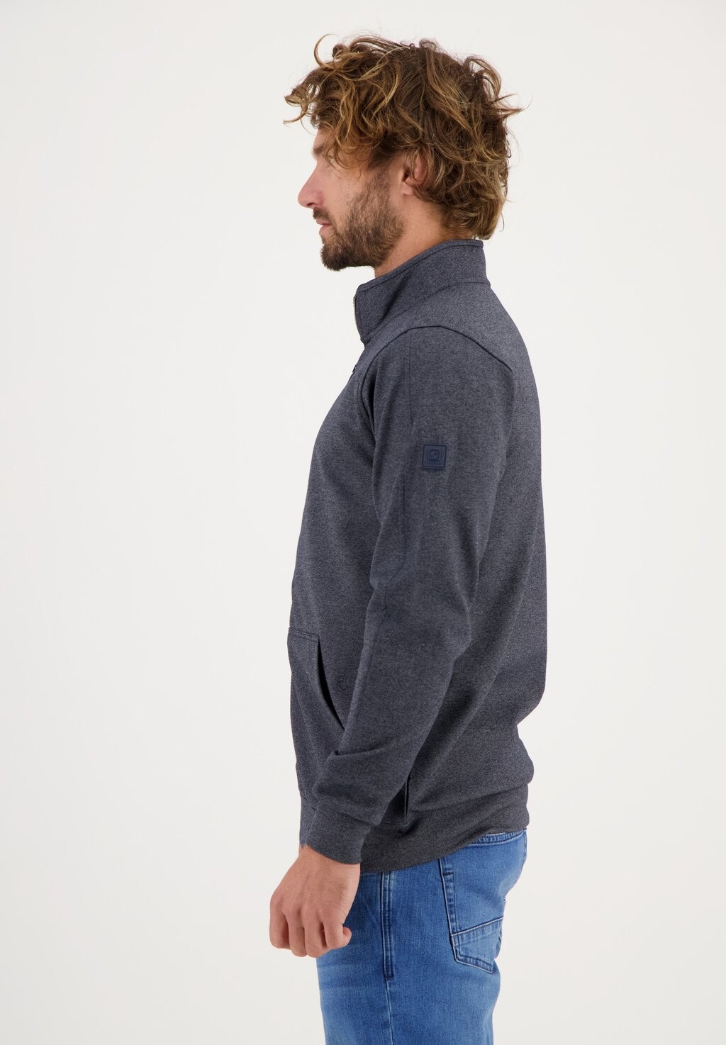 Толстовка на молнии Gabbiano, темно-синий 
Толстовка на молнии Gabbiano, темно-синий