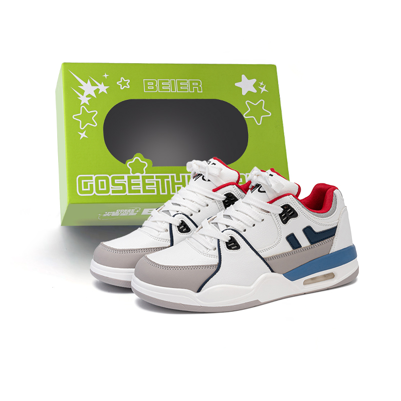 BEIER Амортизирующие износостойкие низкие скейтерские кроссовки унисекс белый серый красный - белый черный оранжевый, цвет White Black Orange
BEIER Амортизирующие износостойкие низкие скейтерские кроссовки унисекс белый серый красный - белый черный оранжевый, цвет White Black Orange