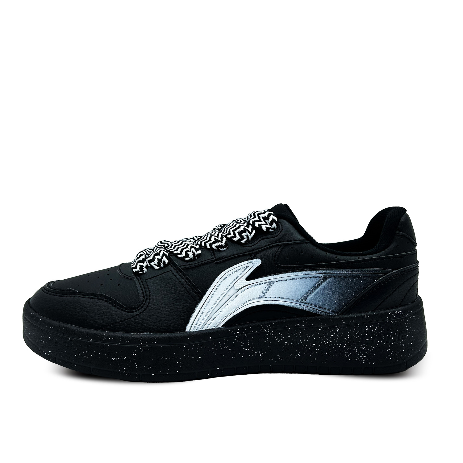 LINING Лининг противоскользящие износостойкие низкие скейтерские кроссовки мужские черно-белые, цвет Black White
LINING Лининг противоскользящие износостойкие низкие скейтерские кроссовки мужские черно-белые, цвет Black White