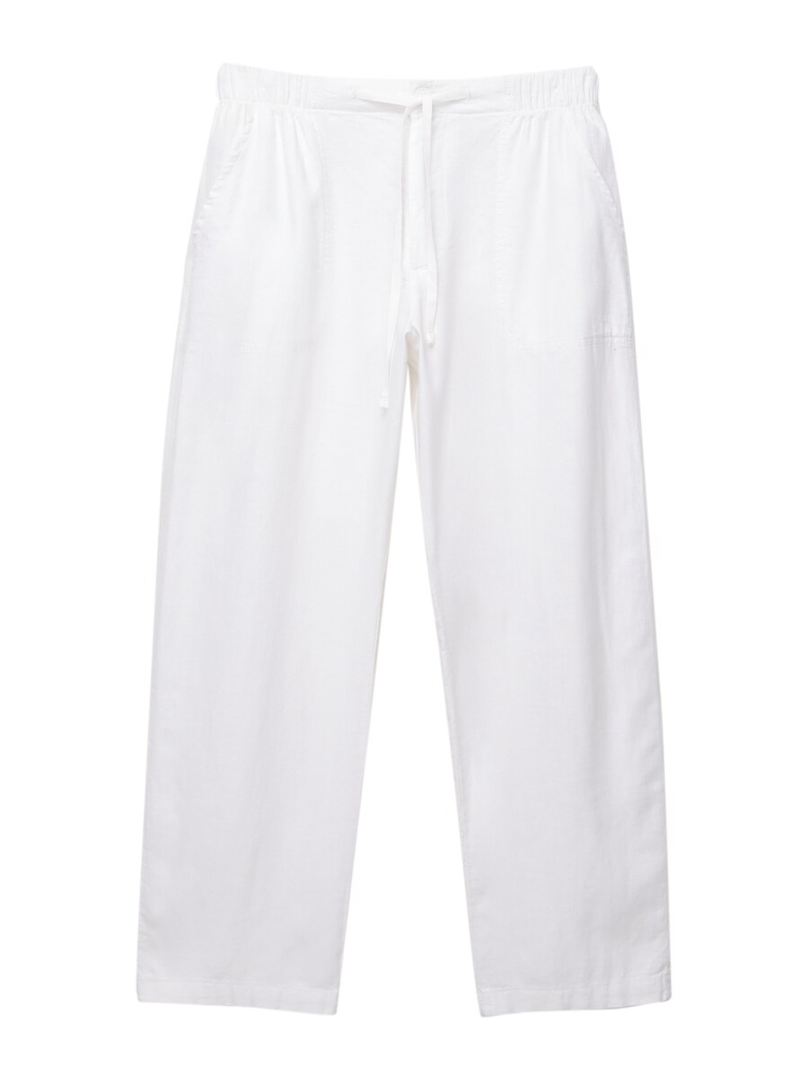 Брюки свободного кроя Pull&Bear, белый
Брюки свободного кроя Pull&Bear, белый