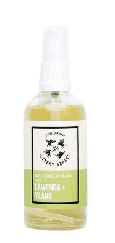 Mydlarnia Cztery Szpaki Lawenda + Ylang масло для лица, тела и волос, 100 ml
Mydlarnia Cztery Szpaki Lawenda + Ylang масло для лица, тела и волос, 100 ml