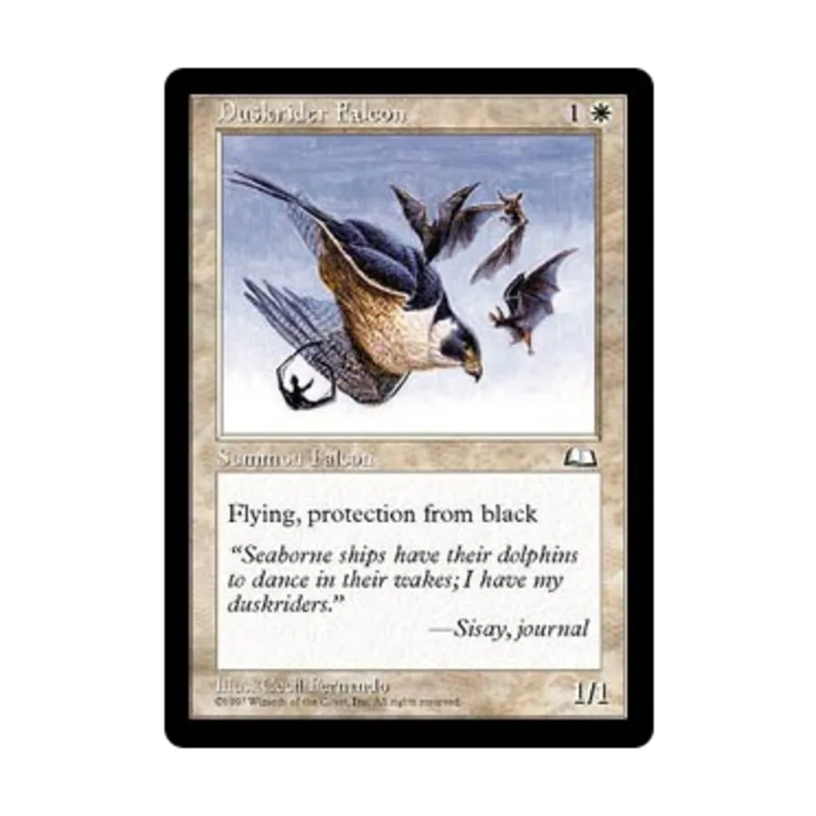 CCG Сумеречный Сокол (клавиша C), MTG - Weatherlight
CCG Сумеречный Сокол (клавиша C), MTG - Weatherlight