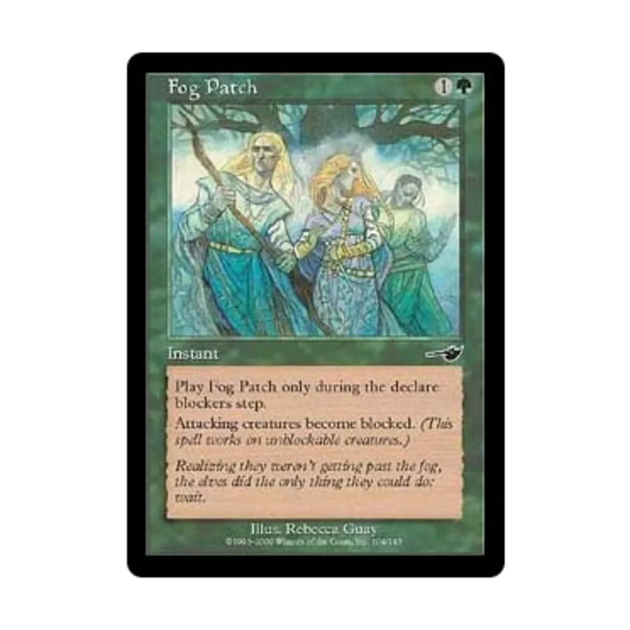 CCG Туманная нашивка (С), MTG - Nemesis
CCG Туманная нашивка (С), MTG - Nemesis