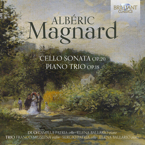 CD диск Magnard / Patria / Mezzena: Magnard: Cello Sonata, Op. 20; Piano Trio, Op.18
CD диск Magnard / Patria / Mezzena: Magnard: Cello Sonata, Op. 20; Piano Trio, Op.18