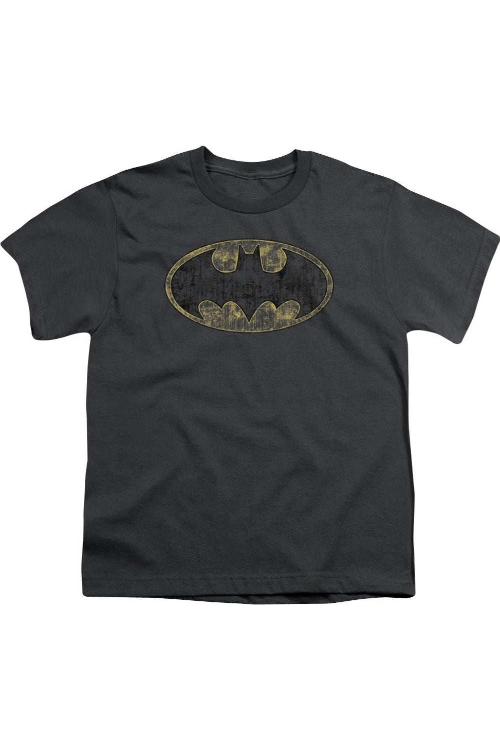 Футболка с рваным логотипом Batman для детей с коротким рукавом Gildan, Charcoal
Футболка с рваным логотипом Batman для детей с коротким рукавом Gildan, Charcoal