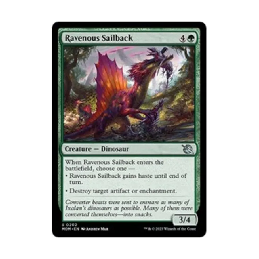 CCG Ненасытный парусник (U), MTG - March of the Machine
CCG Ненасытный парусник (U), MTG - March of the Machine