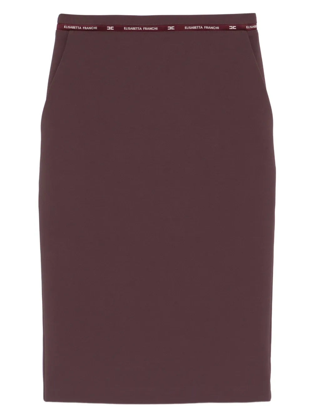 Юбка-карандаш с поясом Elisabetta Franchi, коричневый
Юбка-карандаш с поясом Elisabetta Franchi, коричневый