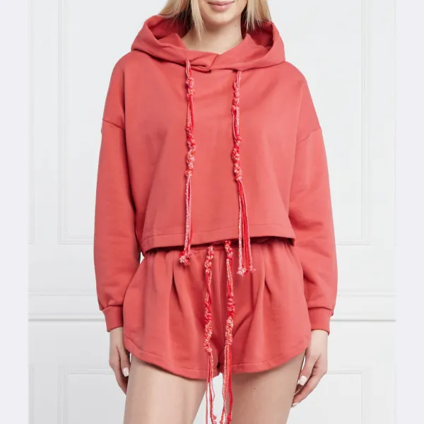 Укороченная толстовка Dondup - Made In Italy, красный
Укороченная толстовка Dondup - Made In Italy, красный