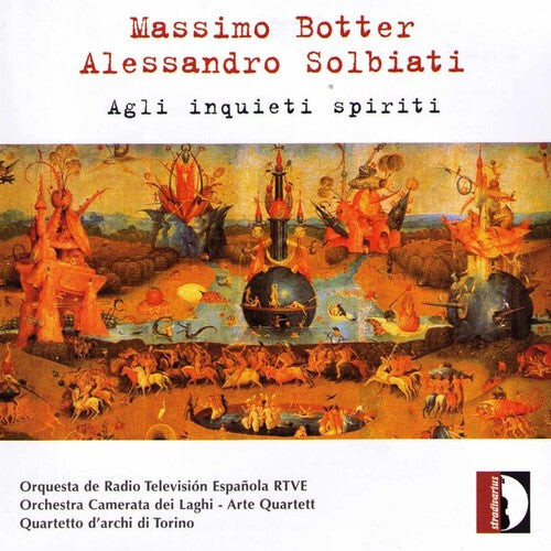 CD диск Botter / Solbiati / Laghi Chamber / Catrani: Agli Inquieti Spiriti
CD диск Botter / Solbiati / Laghi Chamber / Catrani: Agli Inquieti Spiriti