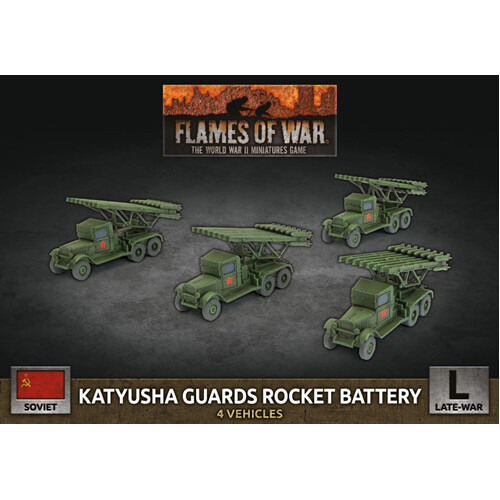 Фигурки Flames Of War: Katyusha Guards Rocket Battery (X4 Plastic)
Фигурки Flames Of War: Katyusha Guards Rocket Battery (X4 Plastic)