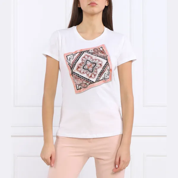 Облегающая футболка Liu Jo, белый
Облегающая футболка Liu Jo, белый