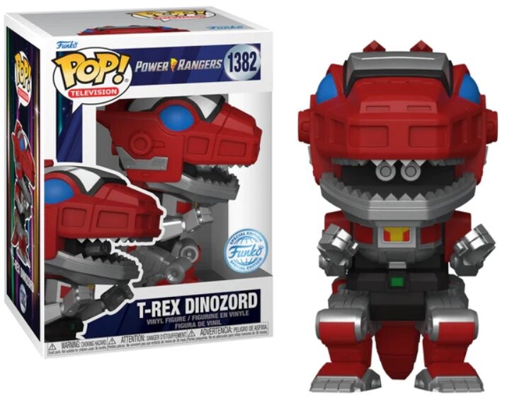 Funko POP! Фигурка Power Rangers 30th TV 1382 T-Red Dinozord
Funko POP! Фигурка Power Rangers 30th TV 1382 T-Red Dinozord