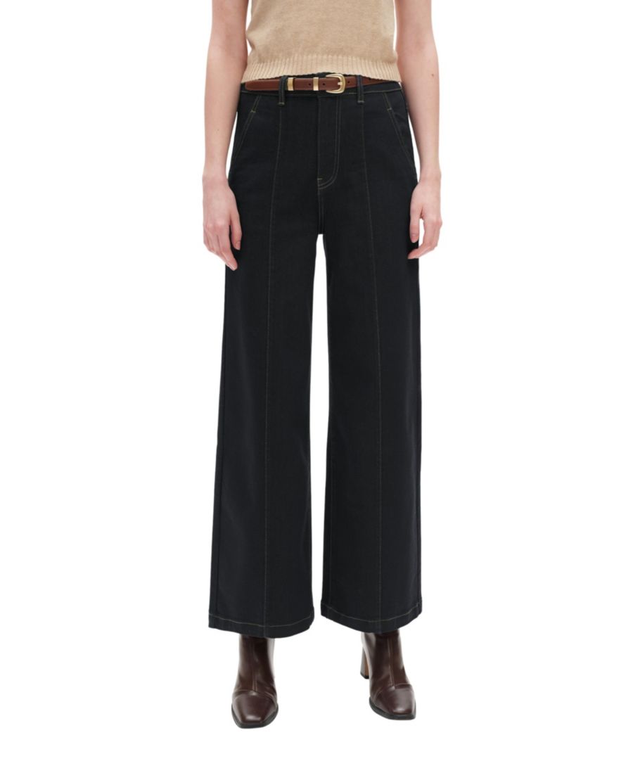 Женские джинсы с ультравысокой посадкой из необработанного денима с широкими штанинами BAYEAS, Raw denim
Женские джинсы с ультравысокой посадкой из необработанного денима с широкими штанинами BAYEAS, Raw denim