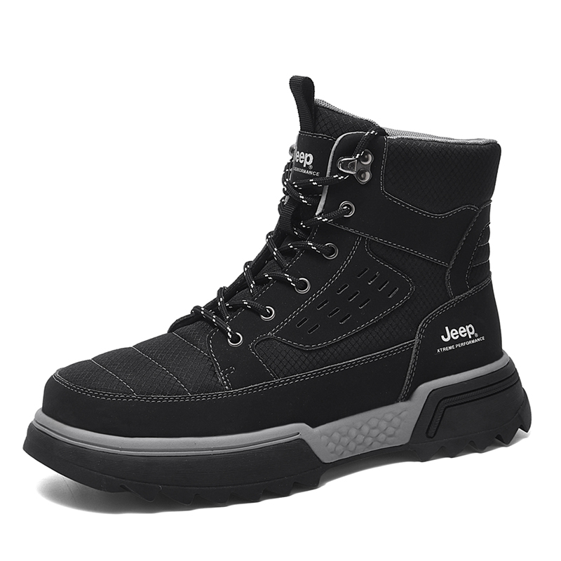 Jeep Высокие походные ботинки мужские черные, цвет Black
Jeep Высокие походные ботинки мужские черные, цвет Black