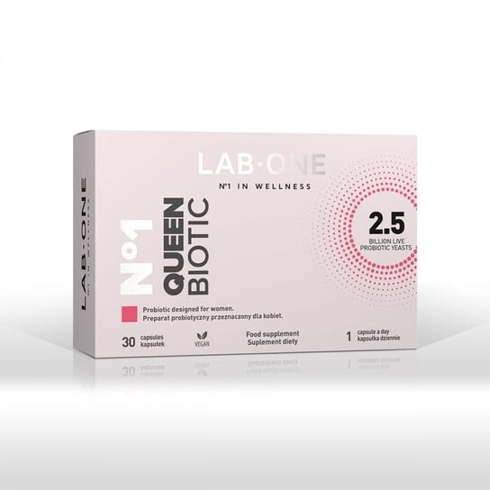 Lab One QueenBiotic, 30 капсул.
Lab One QueenBiotic, 30 капсул.