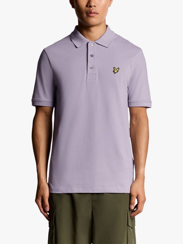 Хлопковая поло с коротким рукавом классического кроя Lyle & Scott, Ash Lilac
Хлопковая поло с коротким рукавом классического кроя Lyle & Scott, Ash Lilac