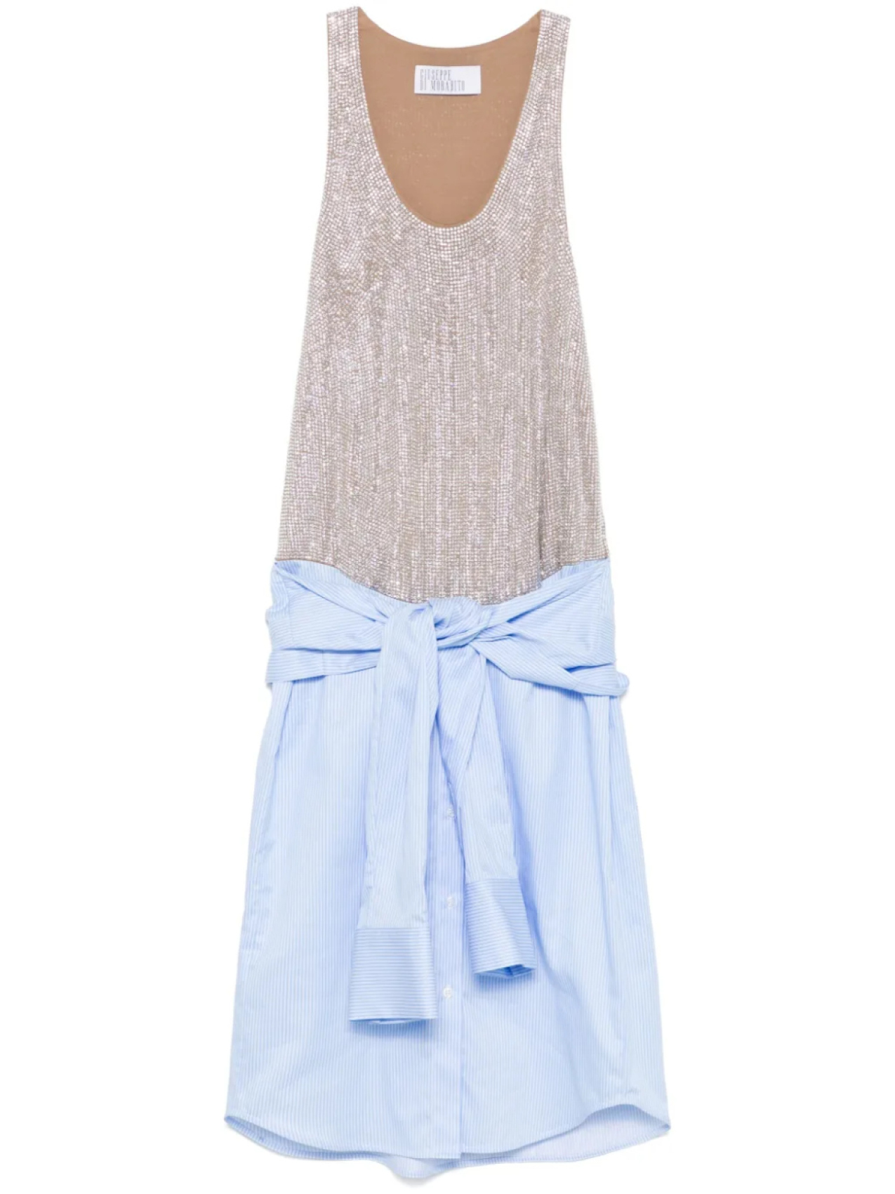 Giuseppe Di Morabito платье мини со стразами, синий
Giuseppe Di Morabito платье мини со стразами, синий