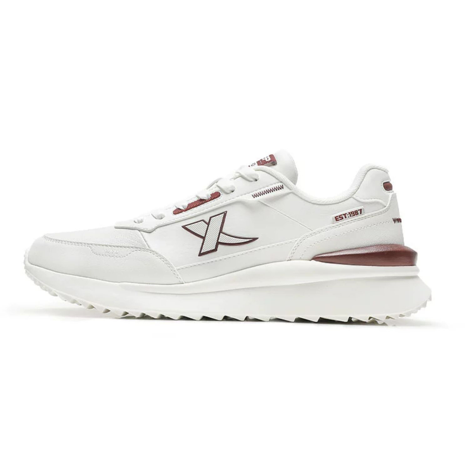 XTEP Нескользящие и износостойкие легкие низкие повседневные туфли мужские, белые и красные
XTEP Нескользящие и износостойкие легкие низкие повседневные туфли мужские, белые и красные