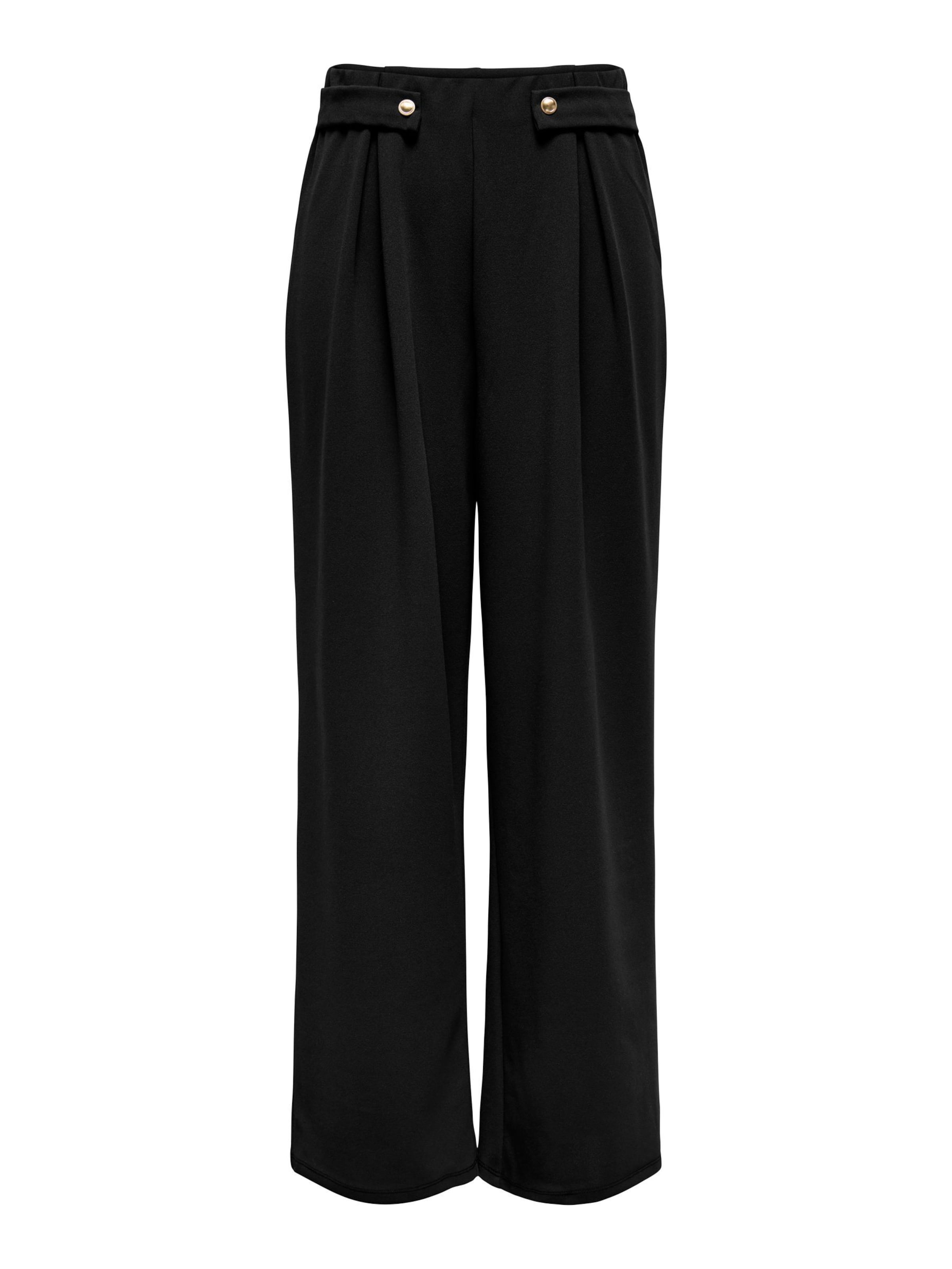 ONLY Широкие брюки со складками спереди 'ONLSania' в черном цвете
ONLY Широкие брюки со складками спереди 'ONLSania' в черном цвете