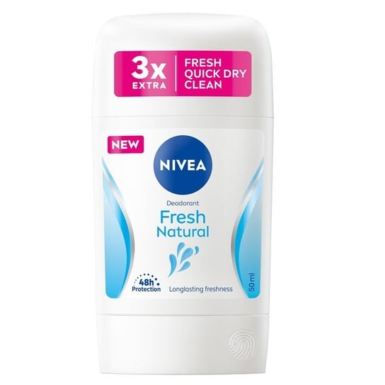 Дезодорант-стик Fresh Natural 50мл Nivea
Дезодорант-стик Fresh Natural 50мл Nivea