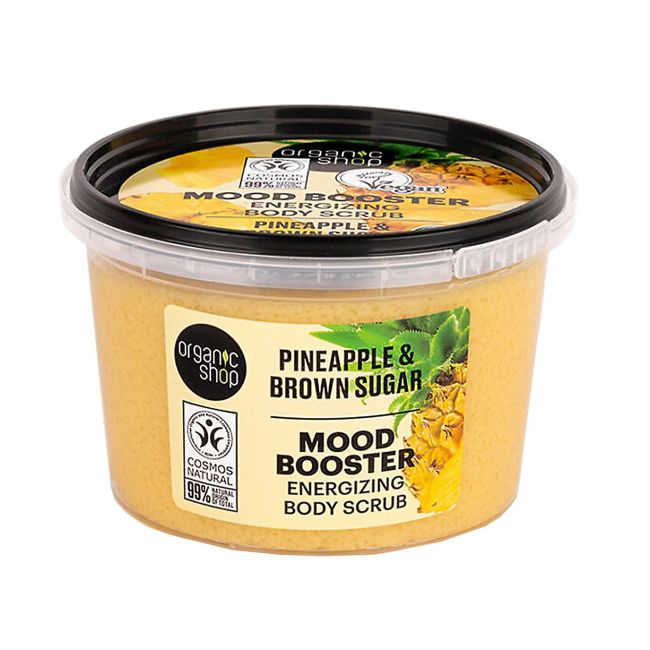 Энергетический скраб для тела, поднимающий настроение Organic Shop, 250 мл
Энергетический скраб для тела, поднимающий настроение Organic Shop, 250 мл
