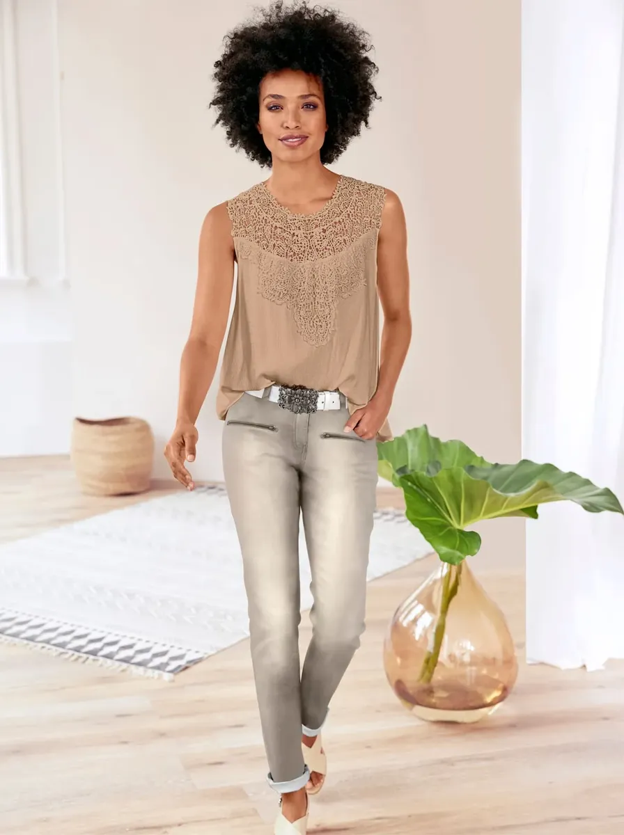 Heine блузка топ, цвет Sesam
Heine блузка топ, цвет Sesam