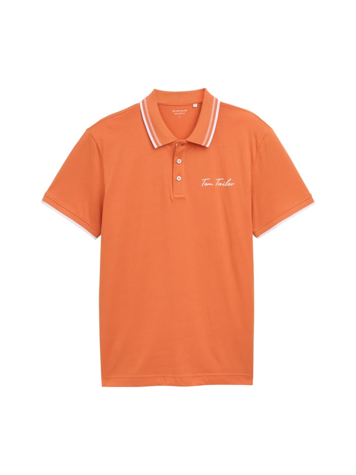 Рубашка поло оранжевого цвета Tom Tailor
Рубашка поло оранжевого цвета Tom Tailor