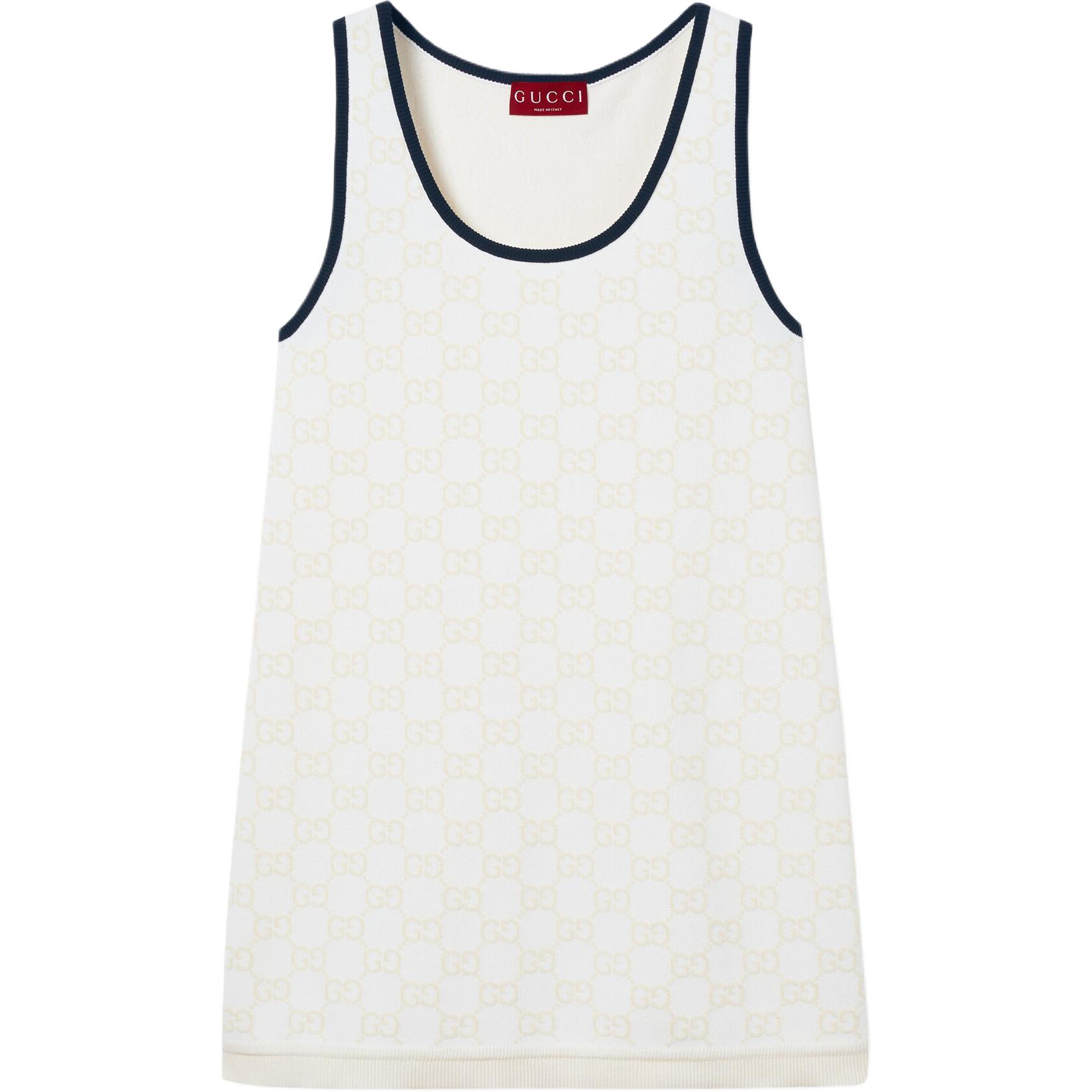 Платье Gg Fine Cotton Jacquard GUCCI, белый
Платье Gg Fine Cotton Jacquard GUCCI, белый